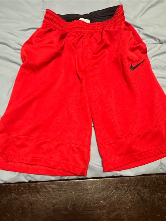 Nike Other - Nike Red Boys' Athletic Shorts with Black Swoosh